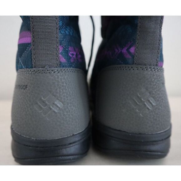 Columbia 1554171 Women's Sz 10 Black/Dark Lavender Ice Maiden II Snow Boots - Picture 10 of 12